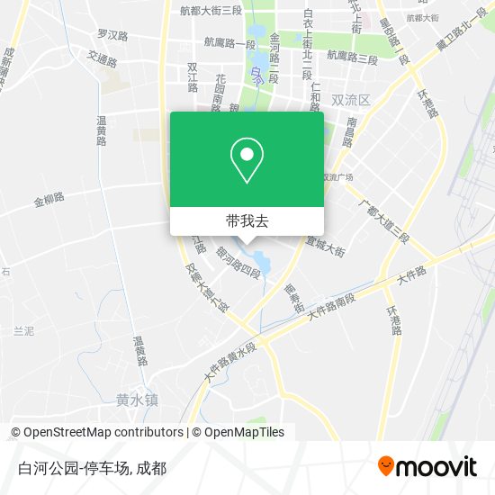 白河公园-停车场地图