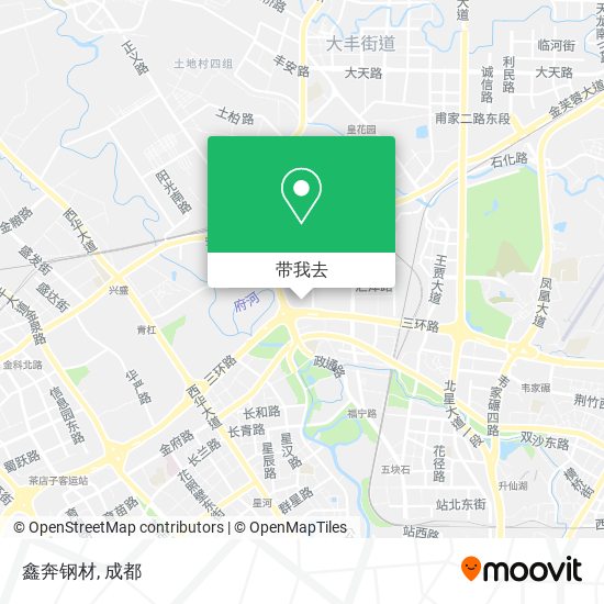鑫奔钢材地图