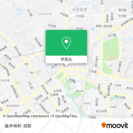 鑫奔钢材地图