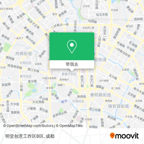 明堂创意工作区B区地图