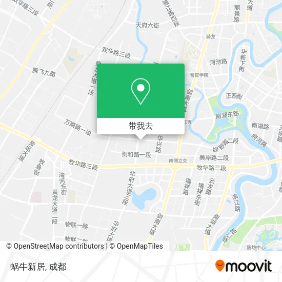 蜗牛新居地图