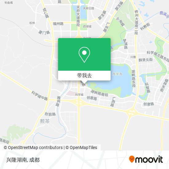 兴隆湖南地图