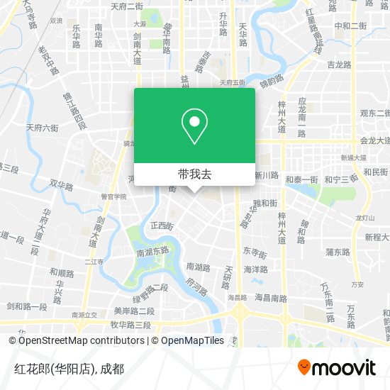 红花郎(华阳店)地图