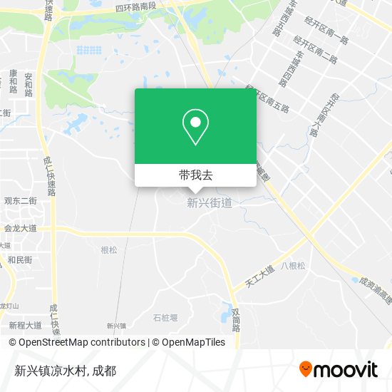 新兴镇凉水村地图