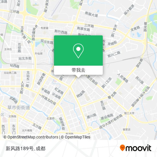 新风路189号地图