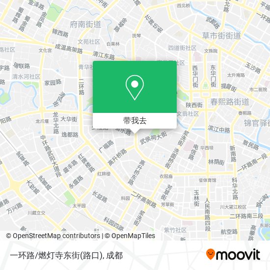 一环路/燃灯寺东街(路口)地图