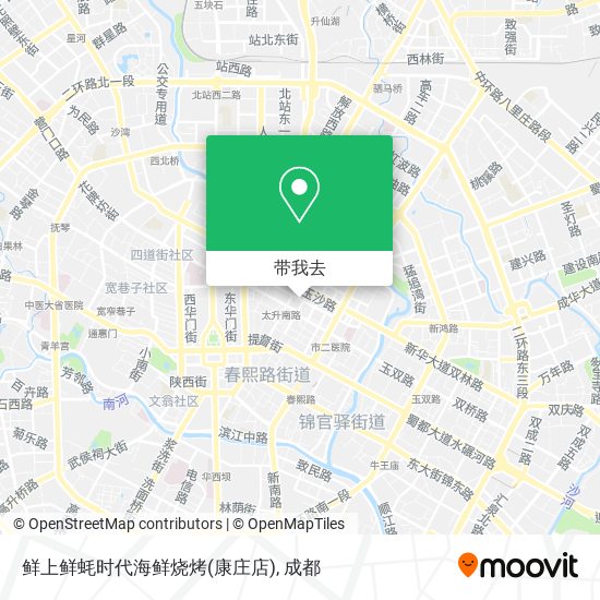 鲜上鲜蚝时代海鲜烧烤(康庄店)地图