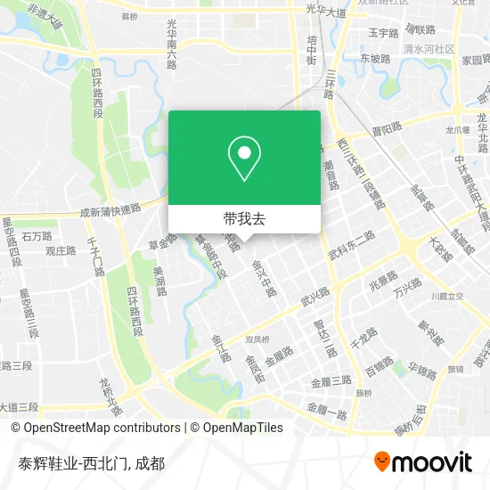 泰辉鞋业-西北门地图