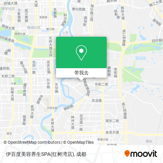 伊百度美容养生SPA(红树湾店)地图