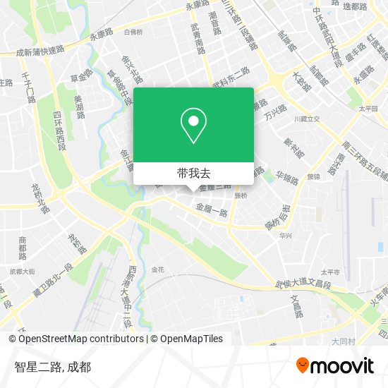 智星二路地图