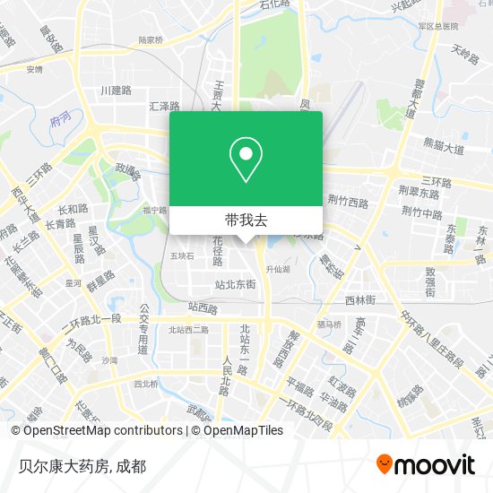 贝尔康大药房地图