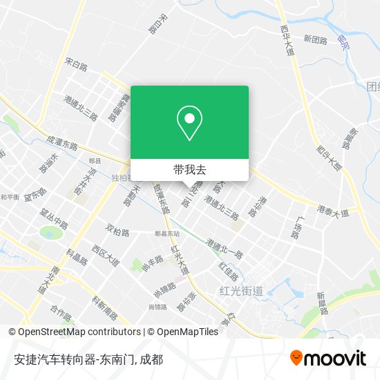 安捷汽车转向器-东南门地图
