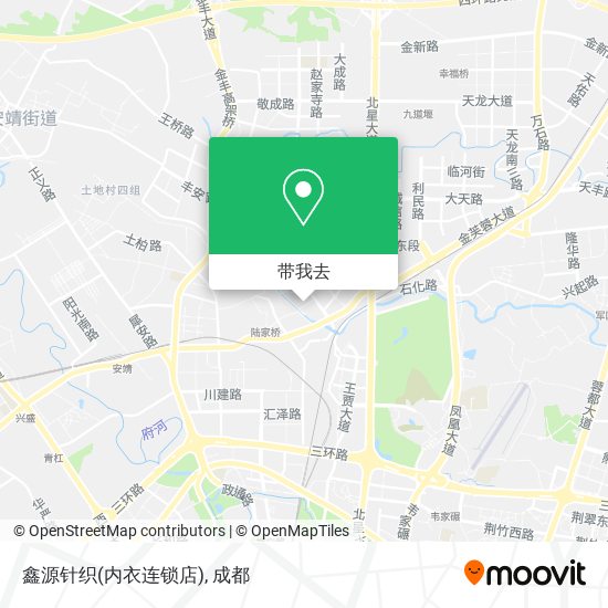 鑫源针织(内衣连锁店)地图