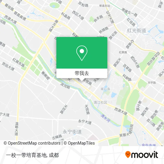 一校一带培育基地地图