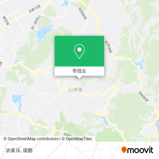 农家乐地图