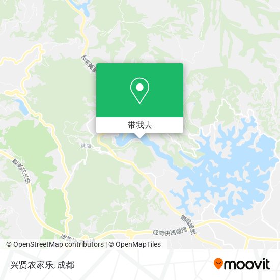 兴贤农家乐地图