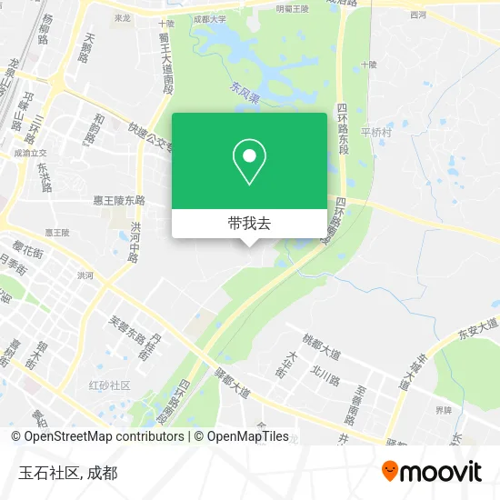 玉石社区地图