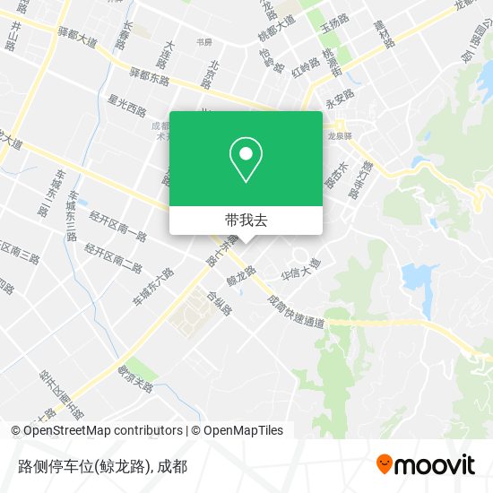 路侧停车位(鲸龙路)地图