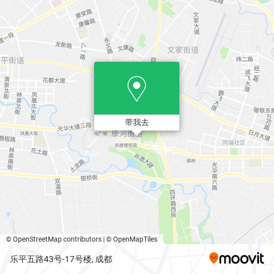 乐平五路43号-17号楼地图