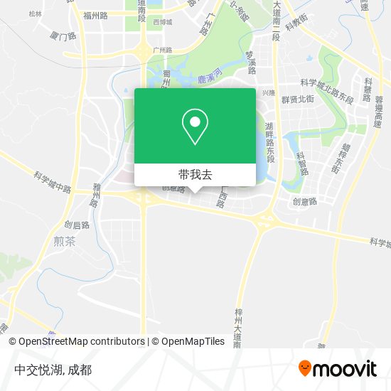 中交悦湖地图