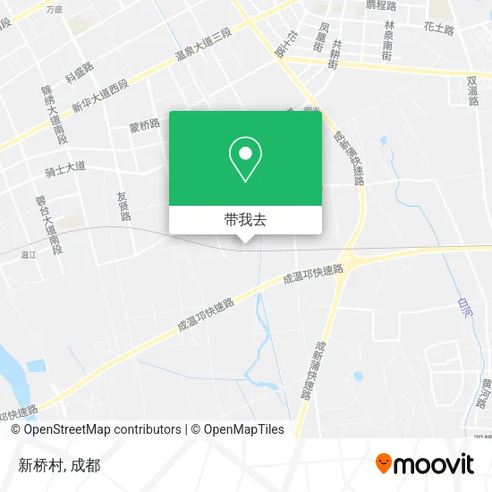 新桥村地图