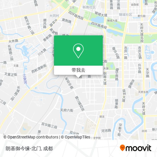 朗基御今缘-北门地图