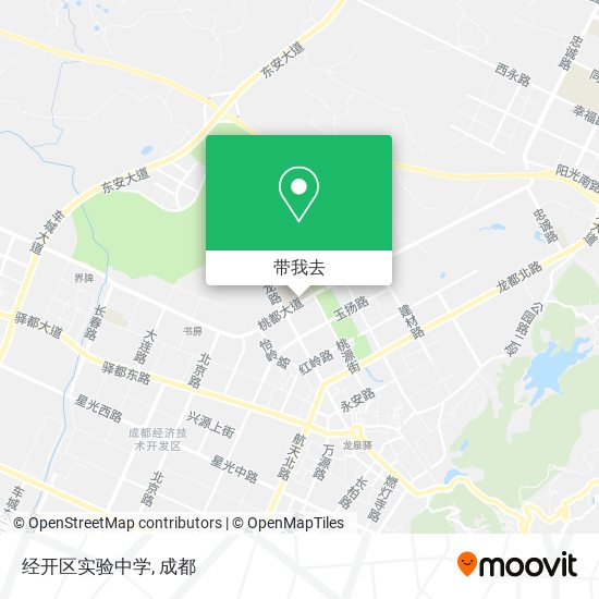 经开区实验中学地图