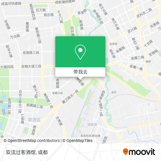 双流过客酒馆地图