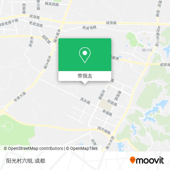 阳光村六组地图