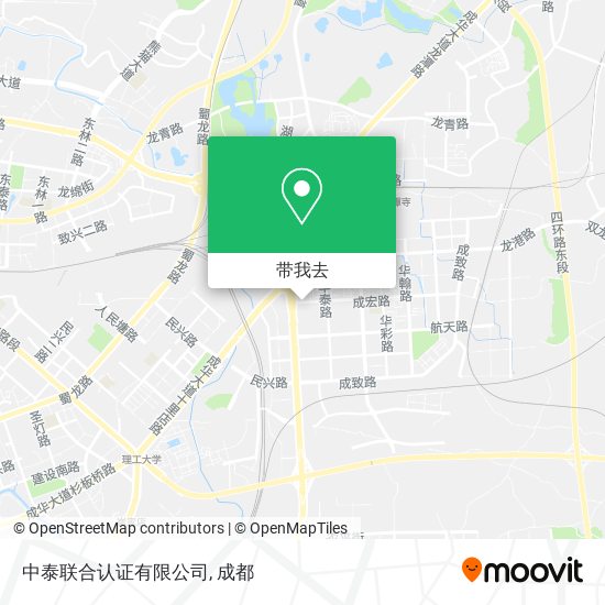 中泰联合认证有限公司地图