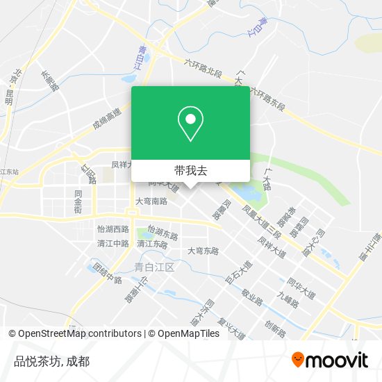 品悦茶坊地图