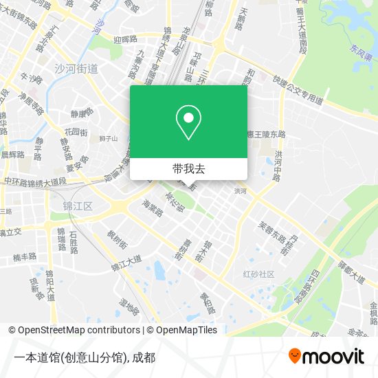 一本道馆(创意山分馆)地图