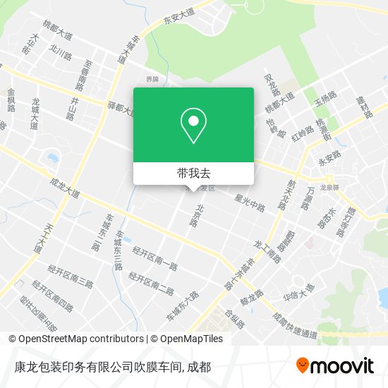 康龙包装印务有限公司吹膜车间地图