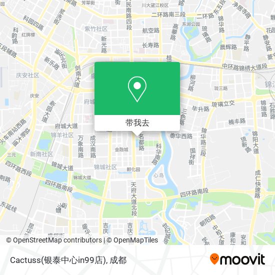 Cactuss(银泰中心in99店)地图