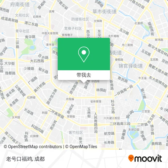 老号口福鸡地图