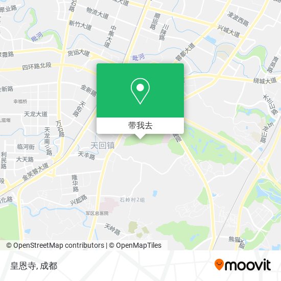 皇恩寺地图