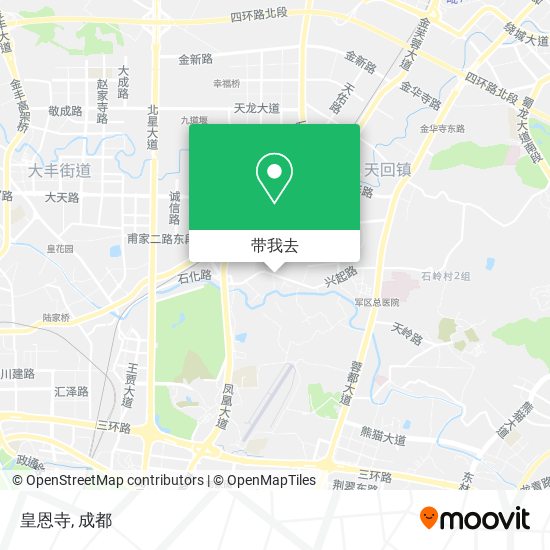 皇恩寺地图