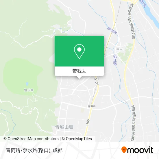 青雨路/泉水路(路口)地图