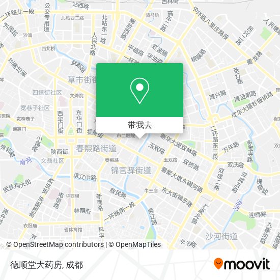 德顺堂大药房地图