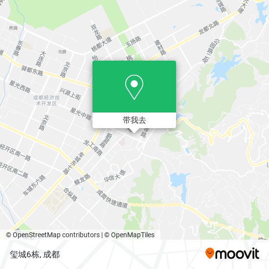 玺城6栋地图