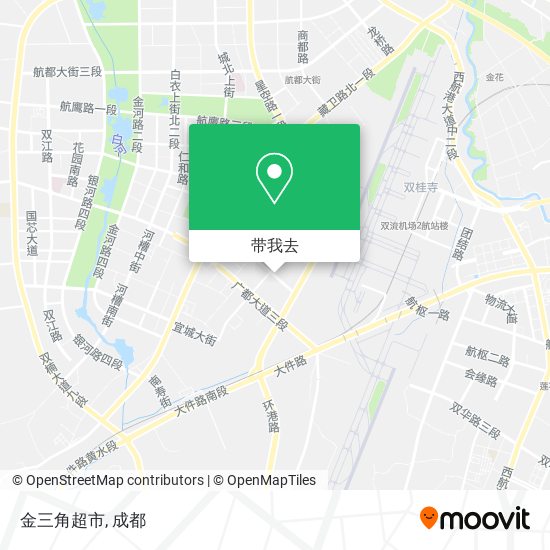 金三角超市地图