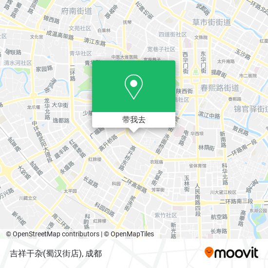 吉祥干杂(蜀汉街店)地图