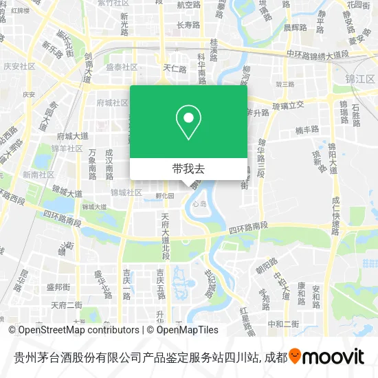 贵州茅台酒股份有限公司产品鉴定服务站四川站地图