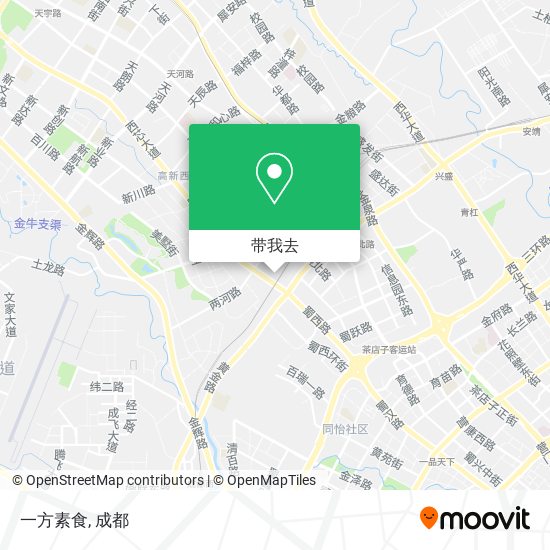 一方素食地图