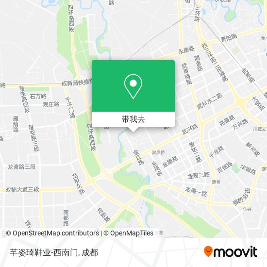 芊姿琦鞋业-西南门地图