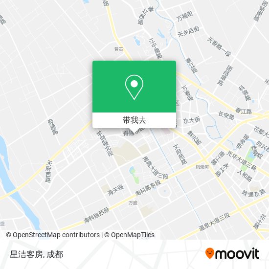 星洁客房地图