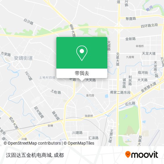 汉固达五金机电商城地图