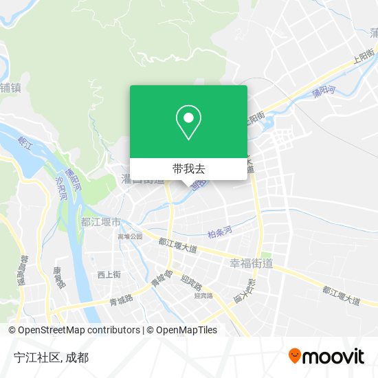宁江社区地图