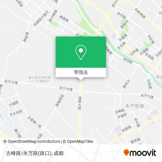 古峰路/永万路(路口)地图
