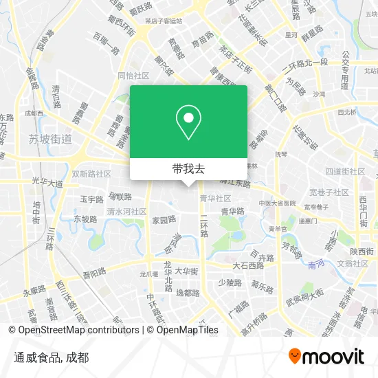 通威食品地图